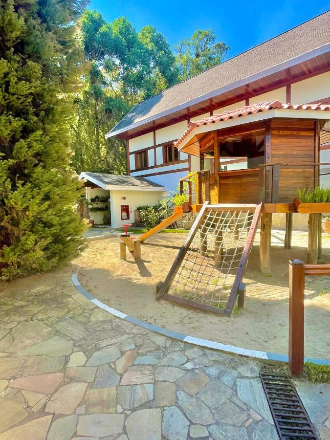 Apartamento no Quatre Saisons com café da manhã e wi-fi próprio para 8 pessoas Campos do Jordão Exterior foto